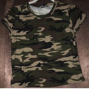 Camouflage tee